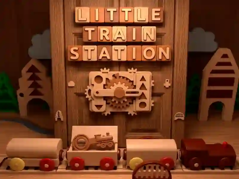 遊戲Little Train Station在線