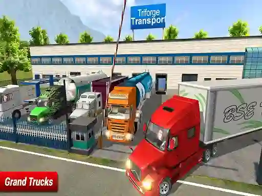 遊戲Ultimate Off Road Cargo Truck Trailer Simulator在線