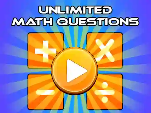 遊戲Unlimited Math Questions在線