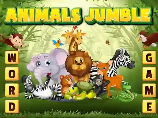 遊戲Animals Jumble在線