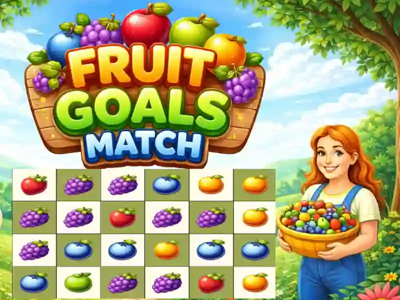 遊戲Fruit Goals Match在線