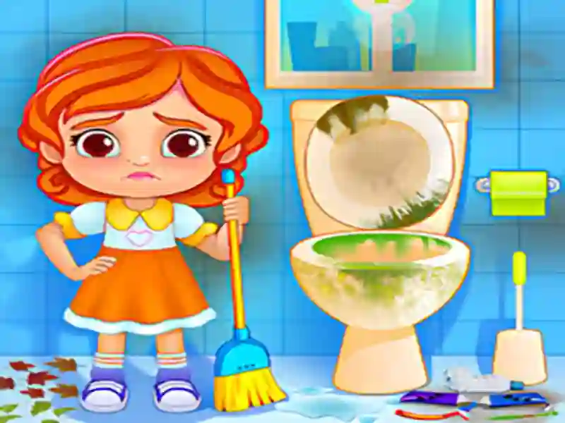 遊戲Kids House Cleanup在線