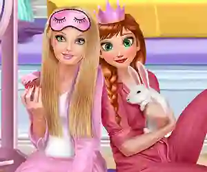 遊戲Princesses Pj Party在線