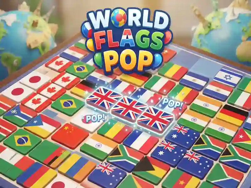 遊戲World Flags Pop在線