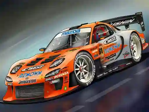 遊戲Race Car Slide在線