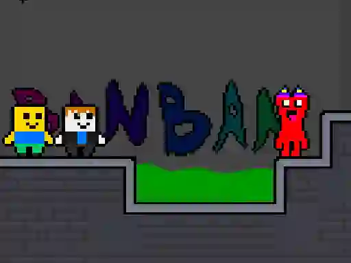 遊戲NoobLox vs Garten 2 Player在線