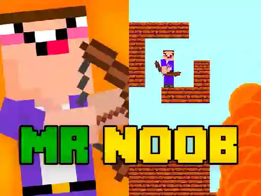 遊戲Mr Noob vs Zombies在線