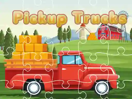 遊戲Pickup Trucks Jigsaw在線