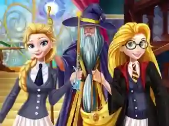 遊戲Princesses at School of Magic在線