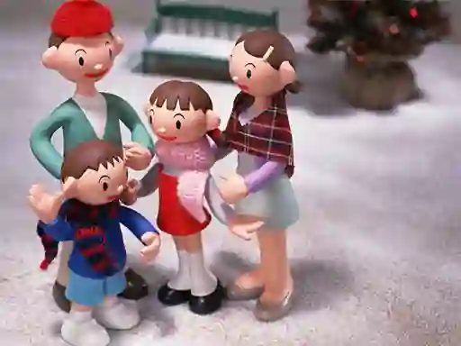 遊戲Christmas Clay Doll Puzzle在線