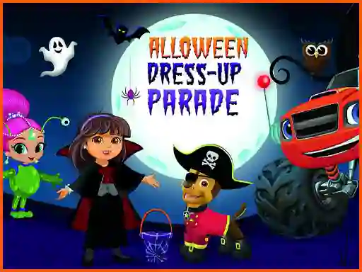 遊戲Nick jr. Halloween Dress up Parade在線