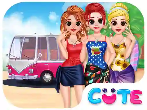 遊戲Besties Summer Vacation在線