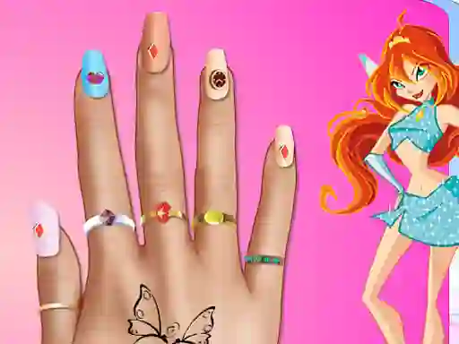 遊戲Winx Nail Makeover在線