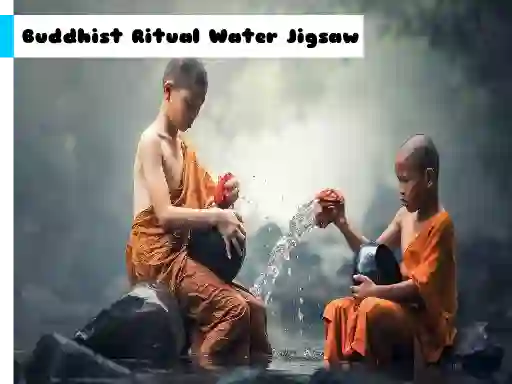 遊戲Buddhist Ritual Water Jigsaw在線