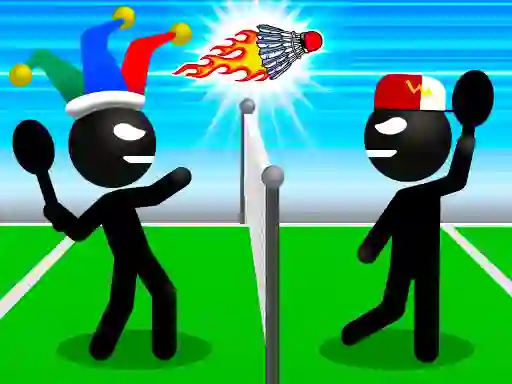 遊戲Stickman Sports Badminton在線