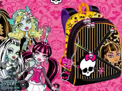 遊戲Monster High Backpack Design在線