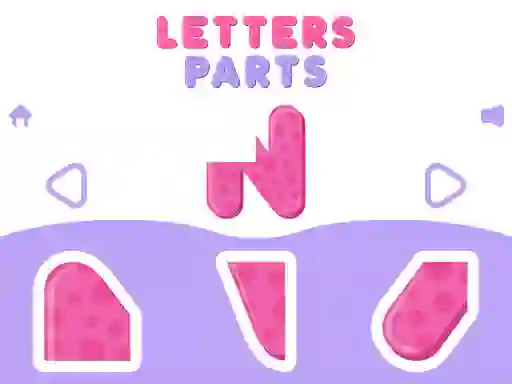 遊戲Letters Parts在線