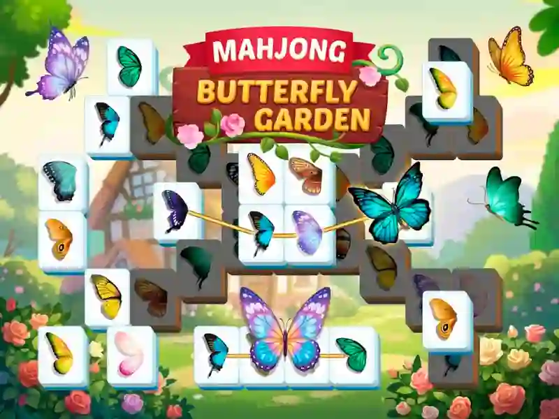 遊戲Mahjong Butterfly Garden在線