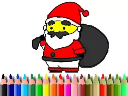 遊戲Back To School: Santa Claus Coloring在線