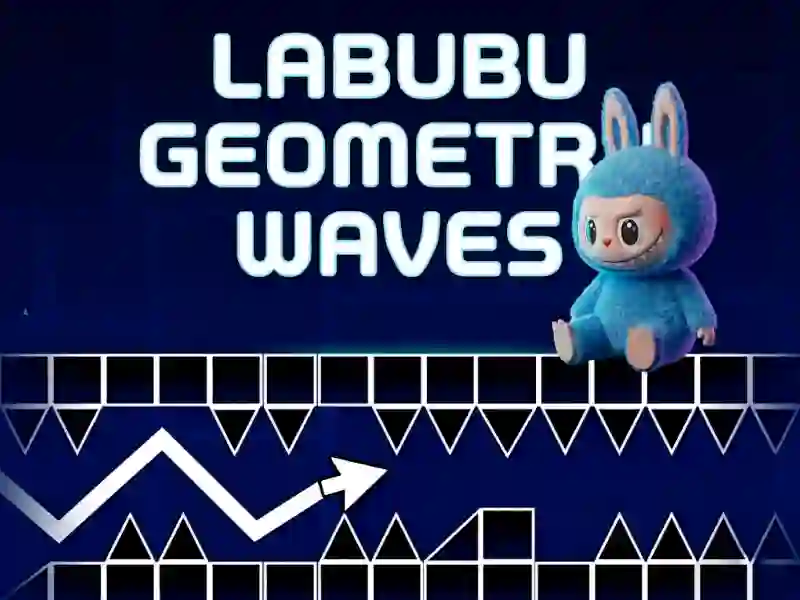 遊戲Labubu Geometry Waves在線