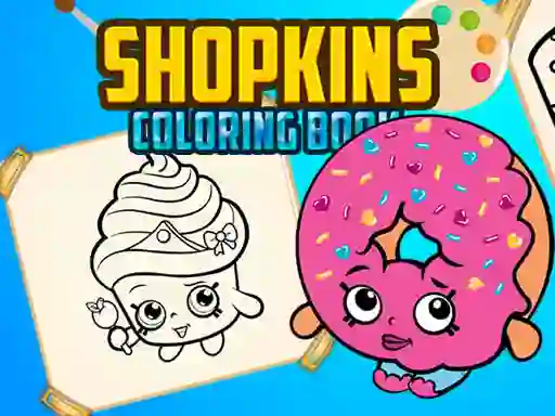 遊戲Shopkins Coloring Book在線