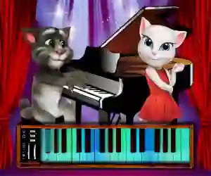 遊戲Talking Tom Piano Time在線