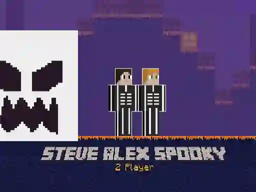 遊戲Steve Alex Spooky 2 Player在線