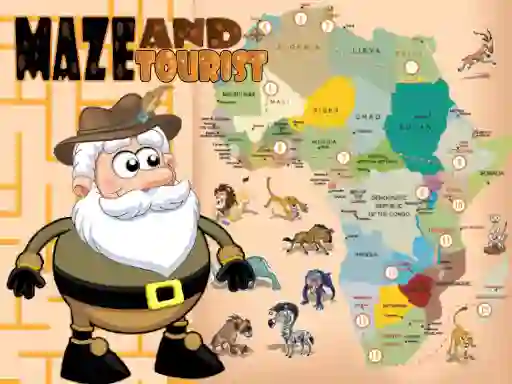 遊戲Maze and Tourist在線