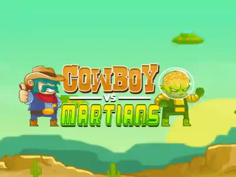 遊戲Cowboys vs. Martians在線