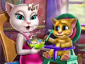 遊戲Angela Toddler Feed在線