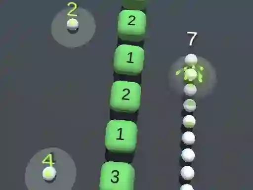 遊戲Snake 3D Block在線