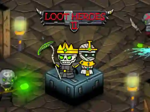 遊戲Loot Heroes 2在線
