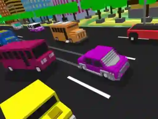 遊戲Blocky Highway Racing在線