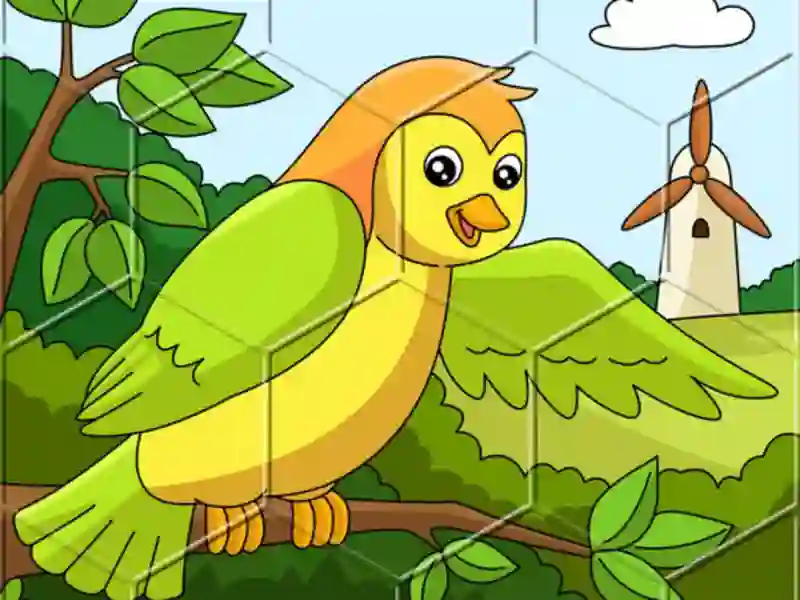 遊戲Birds Hex Jigsaw在線