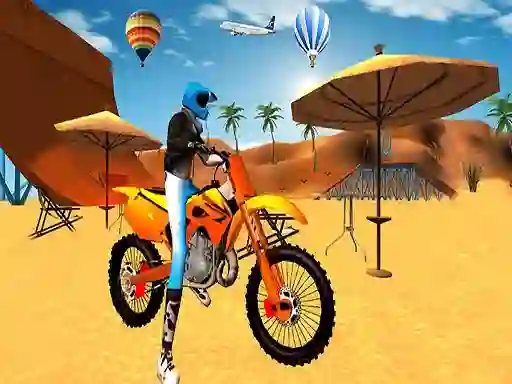 遊戲Motocross Beach Game: Bike Stunt Racing在線