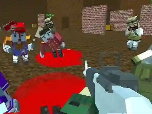 遊戲Blocky Warfare The Aweper Zombie在線