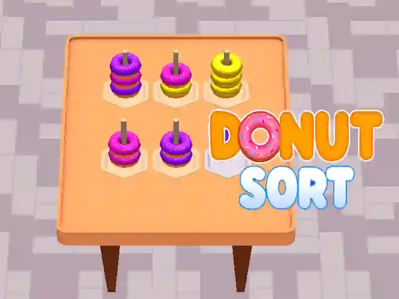 遊戲Donut Sort在線