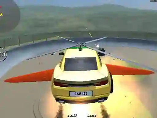 遊戲Supra Crash Shooting Fly Cars在線
