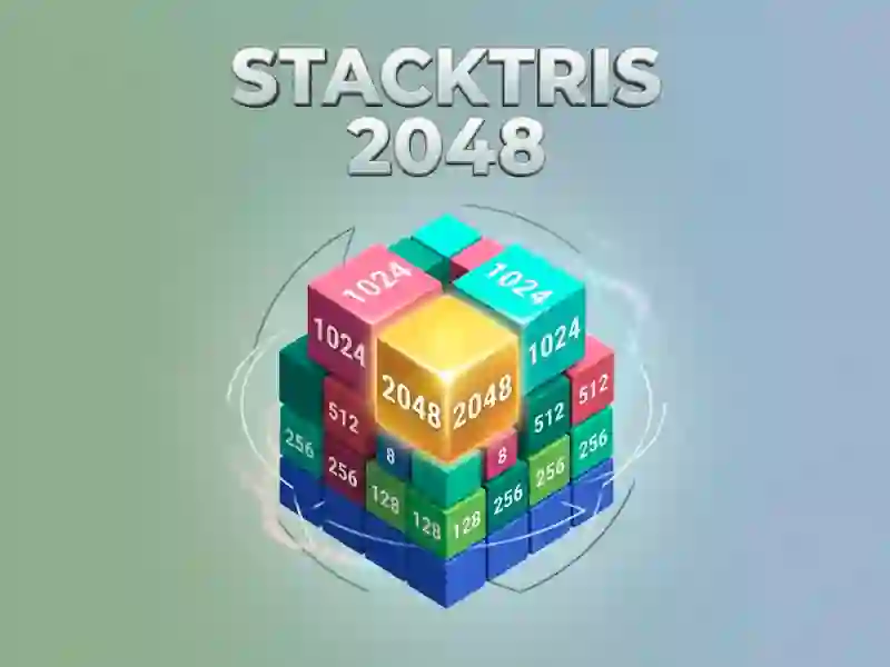 遊戲Stacktris 2048在線