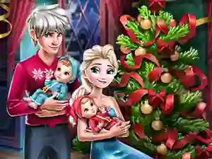 遊戲Elsa Family Christmas在線