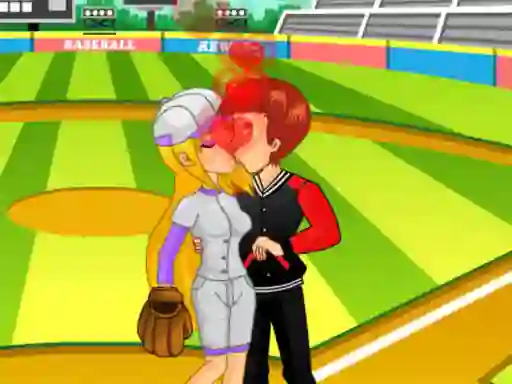 遊戲Baseball Kissing在線