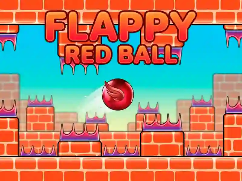 遊戲Flappy red ball在線