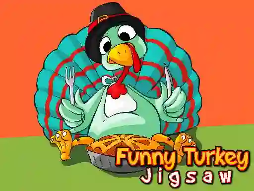 遊戲Funny Turkey Jigsaw在線