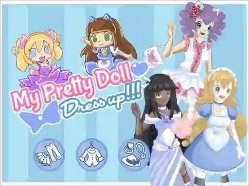 遊戲My pretty doll : Dress up在線