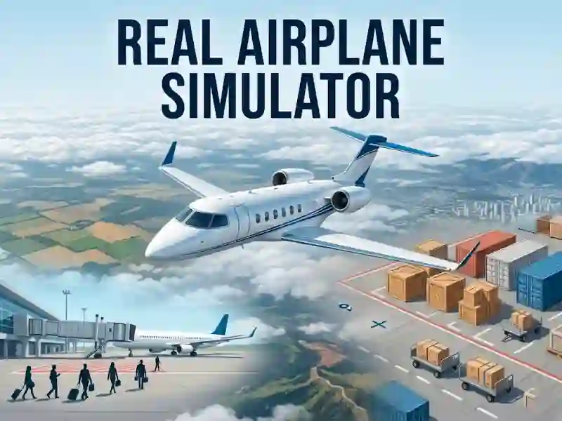 遊戲Real Airplane Simulator在線