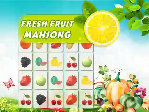 遊戲Fresh Fruit Mahjong在線