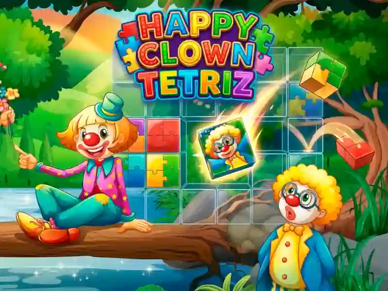遊戲Happy Clown Tetriz在線
