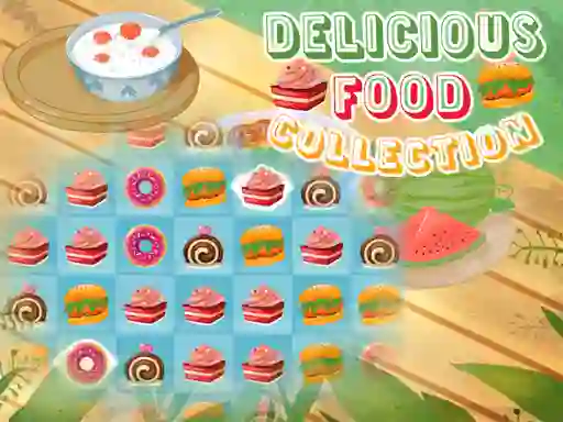 遊戲Delicious Food Collection在線