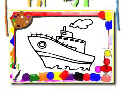 遊戲Back To School: Cartoon Coloring Time在線