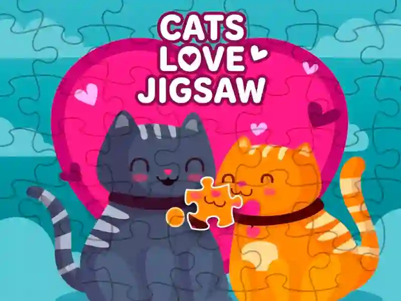 遊戲Cats love jigsaw在線